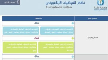 وظيفة جامعة.. جامعة طيبة تعلن عن وظائف أعضاء هيئة تدريس في عدد من التخصصات.. سجل هنا – وكالة يمن للأنباء