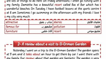 مراجعات نهائية.. 27 برجراف لن يخرج عنها امتحان اللغة الانجليزي لـ الصف الثالث الإعدادي – وكالة يمن للأنباء