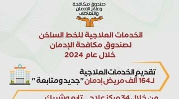 صندوق مكافحة الإدمان يقدم العلاج لـ164 ألف مريض مجانا خلال 2024.. إنفوجراف – وكالة يمن للأنباء