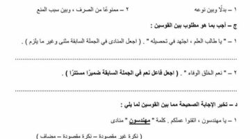 مراجعات نهائية قطع امتحانات النحو لمحافظات القاهرة والجيزة والاسكندرية والقليوبية والشرقية.. لن يخرج عنها الامتحان لـ الشهادة الاعدادية – وكالة يمن للأنباء